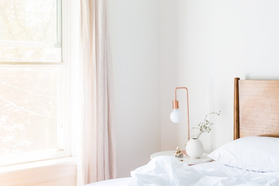 Frisse slaapkamer in een vakantiewoning